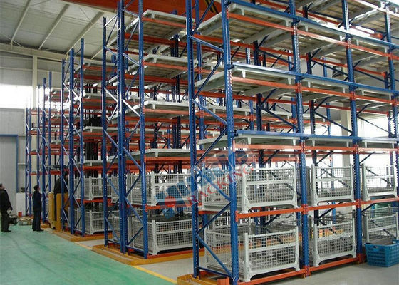 Le stockage en acier de l'entrepôt Q235 étire les supports résistants de palette de RMI