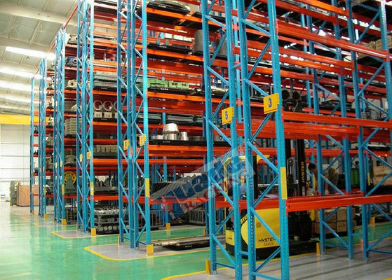 Rayonnage en acier industriel résistant galvanisé de la palette Q345 d'étirage