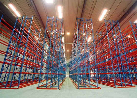 L'entrepôt Q235 a automatisé le rayonnage de support de palette de revêtement de puissance de système de stockage et de récupération