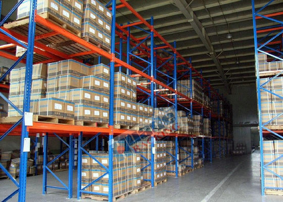 rayonnage industriel sélectif de palette du système OIN d'étirage de la palette 5000kg