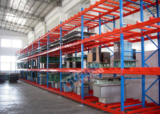 Double entrepôt réglable profond étirant 500kg par palette